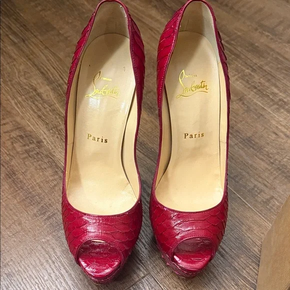 Christian Louboutin python - Picture 2 of 6